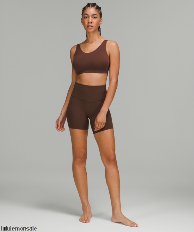 Lululemon Damen DELULU126 | Ausrichten Hochhaus Kurz 6 Java